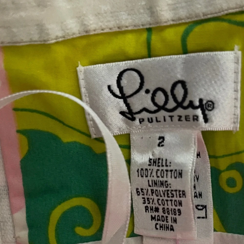 Lilly Pulitzer Vintage Patch Of Paradise Strapless Dress‎ 2 - Picture 7 of 15